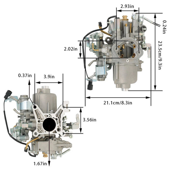 Mitsubishi Lancer Proton Saga 4G13 4G15 Carburetor Carb MD192036