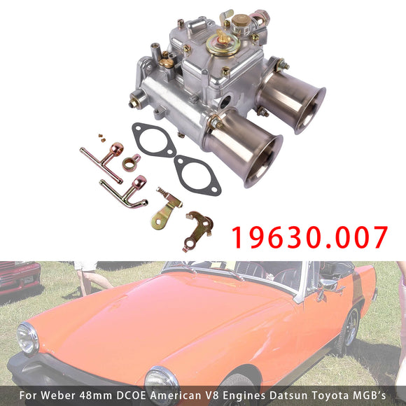 Weber 48mm DCOE American V8 Engines Datsun Toyota 19630.007 Carburetor