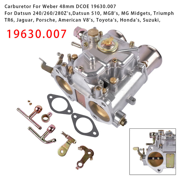 Weber 48mm DCOE American V8 Engines Datsun Toyota 19630.007 Carburetor
