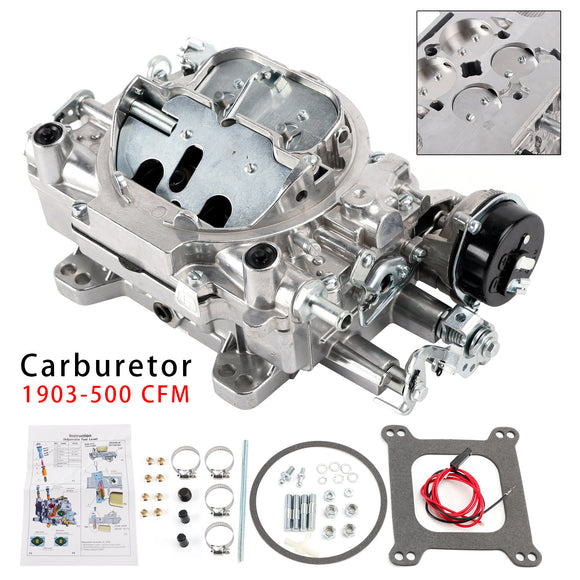 AVS2 Series Electric Choke Square Flange Dual Quad 1903 Carburetor 500 CFM 4 Barrel