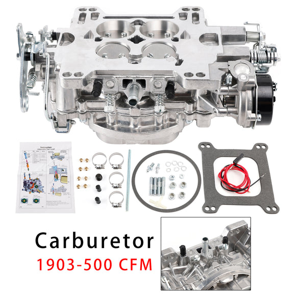 AVS2 Series Electric Choke Square Flange Dual Quad 1903 Carburetor 500 CFM 4 Barrel