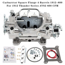 1912 Thunder Series AVS2 800 CFM Carburetor Square Flange 4 Barrels 1912-800-2