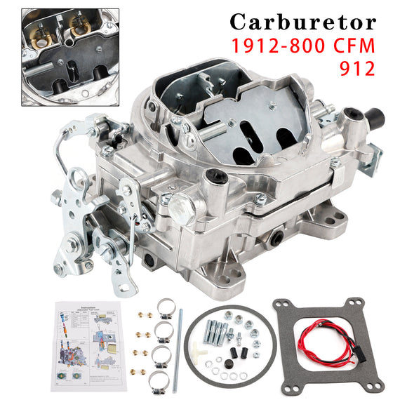 1912 Thunder Series AVS2 800 CFM Carburetor Square Flange 4 Barrels 1912-800