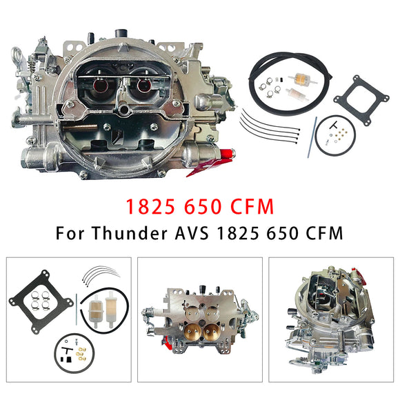 Thunder Avs 1825 650 CFM 1825 Carburetor 650 CFM 4-Bbl Manual Choke