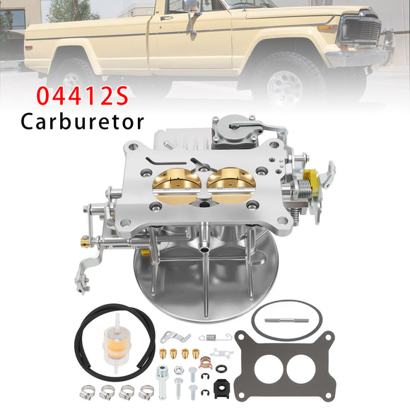 0-4412S 2 Barrel Carburetor For Holley 500 CFM W/ Manual Choke Gasoline 04412S
