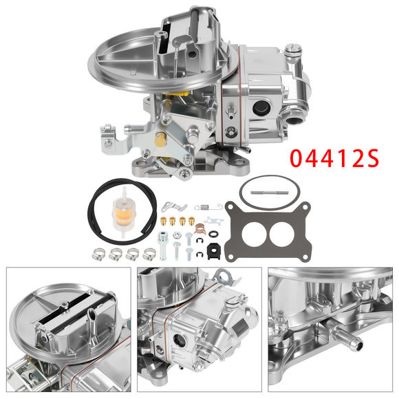 0-4412S 2 Barrel Carburetor For Holley 500 CFM W/ Manual Choke Gasoline 04412S