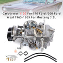 Ford Mustang 3.3L 1965-1969 Carburetor 1100 ND-1169 ND-1170 ND1101 ND1102-2