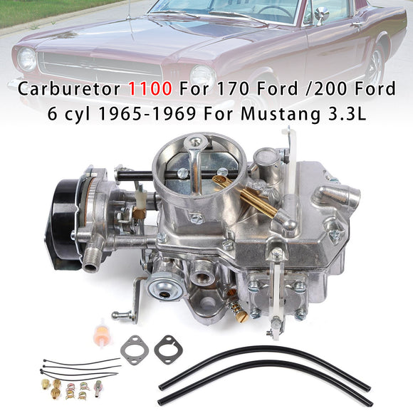 Ford Mustang 3.3L 1965-1969 Carburetor 1100 ND-1169 ND-1170 ND1101 ND1102