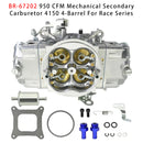 Race Series BR-67202 950 CFM Mechanical Secondary Carburetor 4150 4-Barrel-5