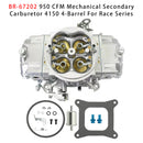 Race Series BR-67202 950 CFM Mechanical Secondary Carburetor 4150 4-Barrel-7