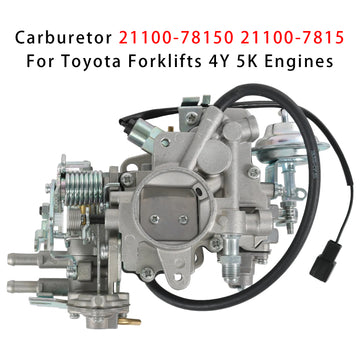 Toyota Forklifts 4Y 5K Engines Carburetor 21100-78150 21100-7815 - 0