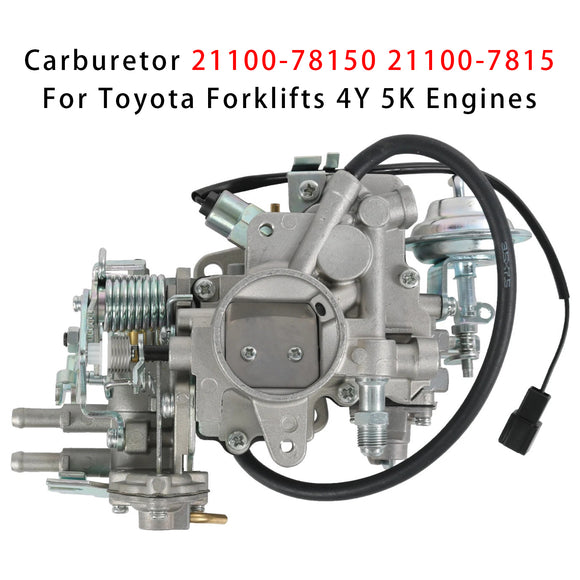 Toyota Forklifts 4Y 5K Engines Carburetor 21100-78150 21100-7815