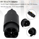 SAE Typ 2 auf Typ 1 EV Ladekabel Autoladegerät Adapter IEC 62196 2 auf J1772 Neujahrsverkauf-16