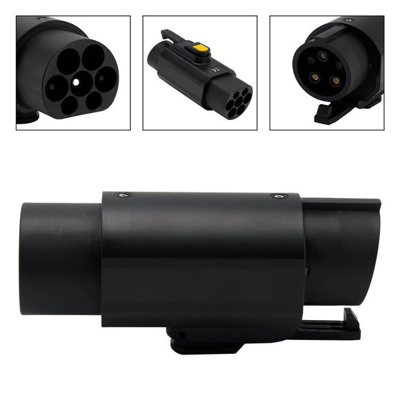 SAE Typ 2 auf Typ 1 EV Ladekabel Autoladegerät Adapter IEC 62196 2 auf J1772 Neujahrsverkauf