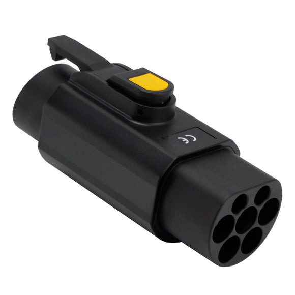 SAE Type 2 to Type 1 EV Charging Cable Car Charger Adapter IEC 62196 2 to J1772