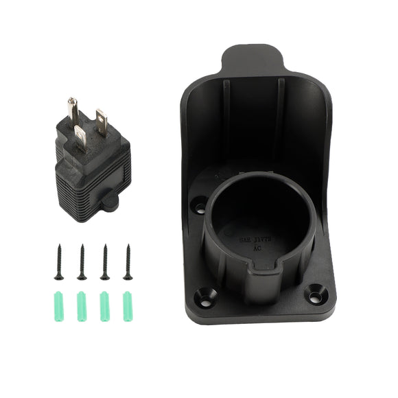 EV J1772 J1772A Ladegerät für Elektroautos für Zuhause, 100–240 V, 16 A, einstellbar, 7 Meter, Level 2