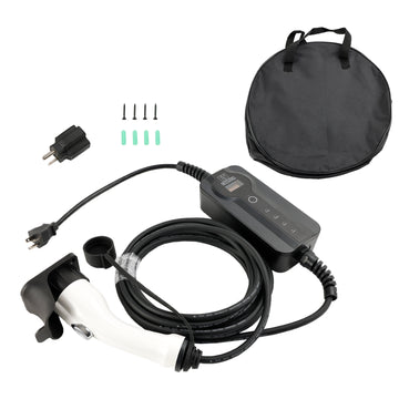 EV J1772 J1772A chargeur de voiture électrique maison 100-240V 16A réglable 7 mètres niveau 2