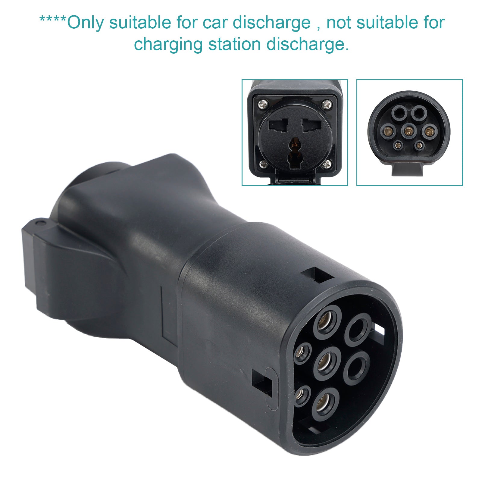 Entladung V2L Typ 2 zu Euro Stecker EV Ladegerät Adapter 16A EVSE IEC62196 Stecker