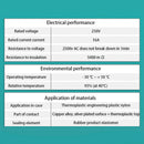 Discharge V2L Type 2 to Euro Plug EV Charger Adapter 16A EVSE IEC62196 Plug-7