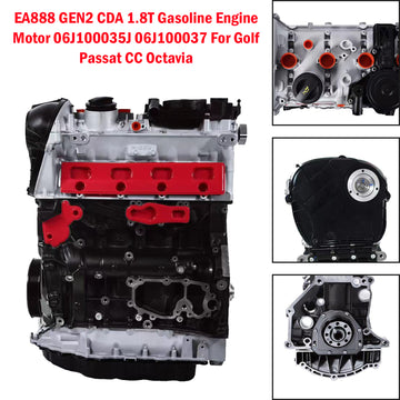 Golf Passat CC Octavia EA888 GEN2 CDA 1.8T Gasoline 06J100035J 06J100037 Engine Motor - 0