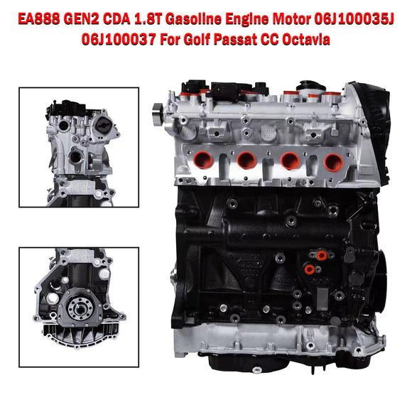 Golf Passat CC Octavia EA888 GEN2 CDA 1.8T Gasoline 06J100035J 06J100037 Engine Motor