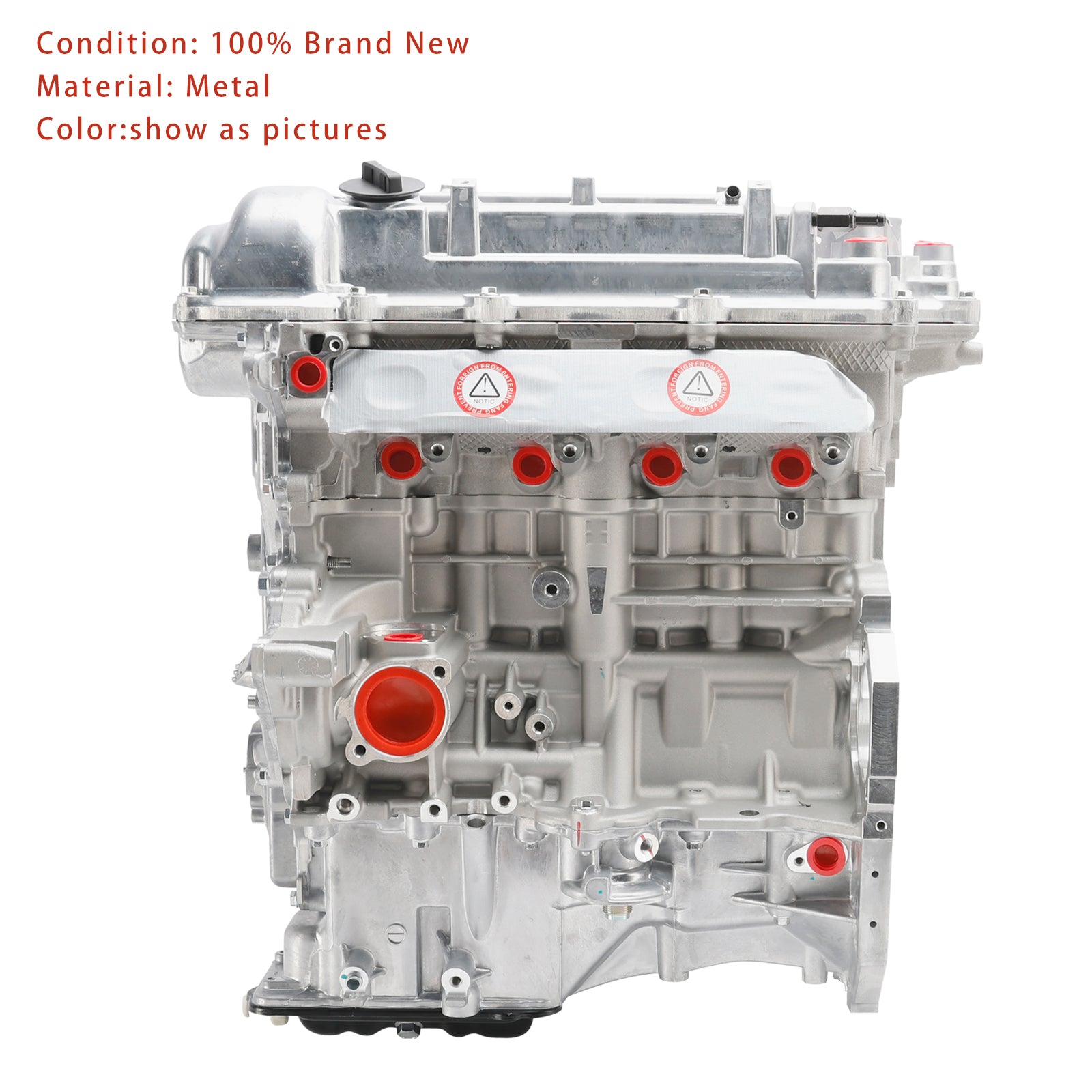 Hyundai Kia Rio Soul 2012-2019 G4FD 1.6L Engine Assy 1591CC GAS Long Block Vente de Nouvel An Vente du Nouvel An