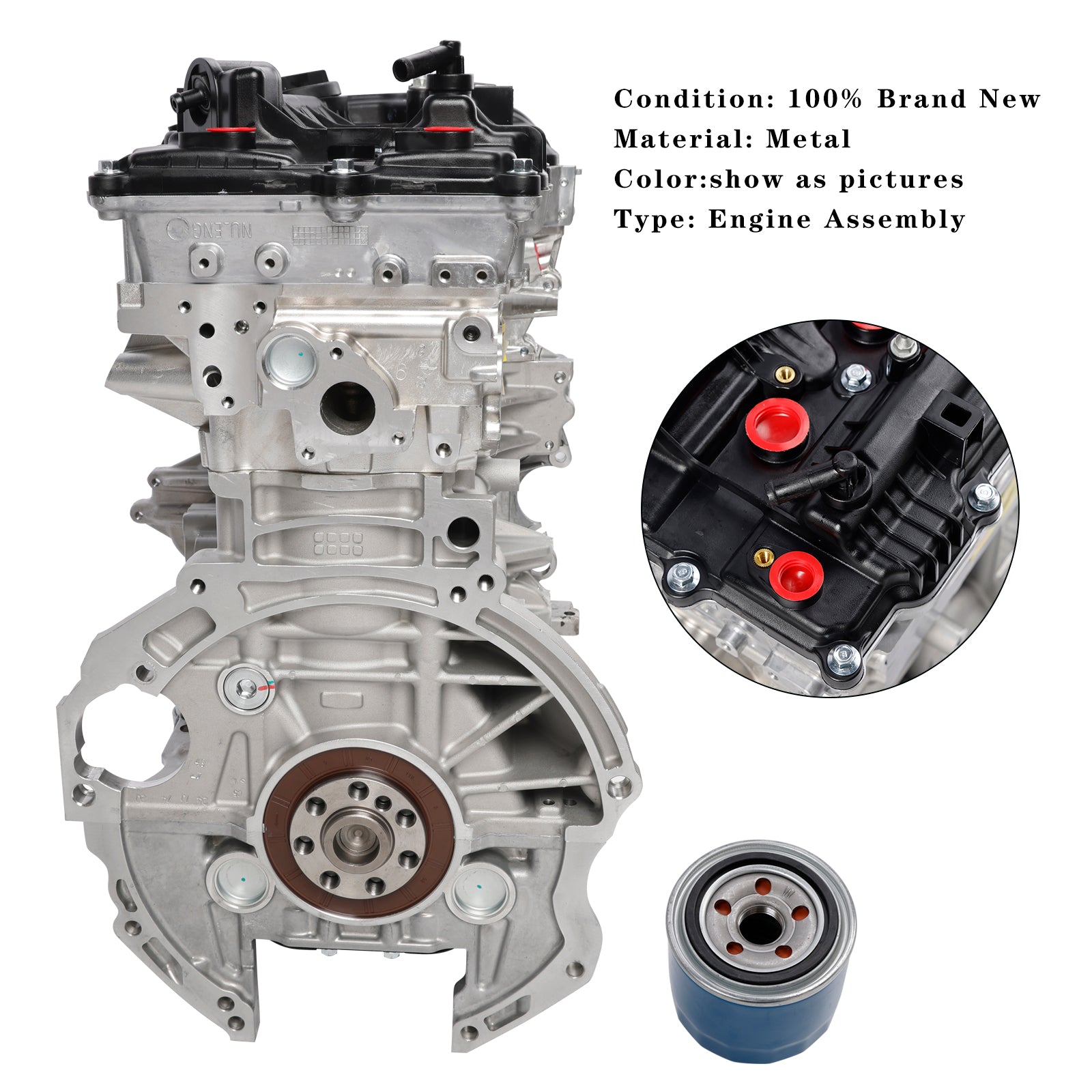 Kia 2012-2018 Forte G4NA 2.0L New Engine Assembly