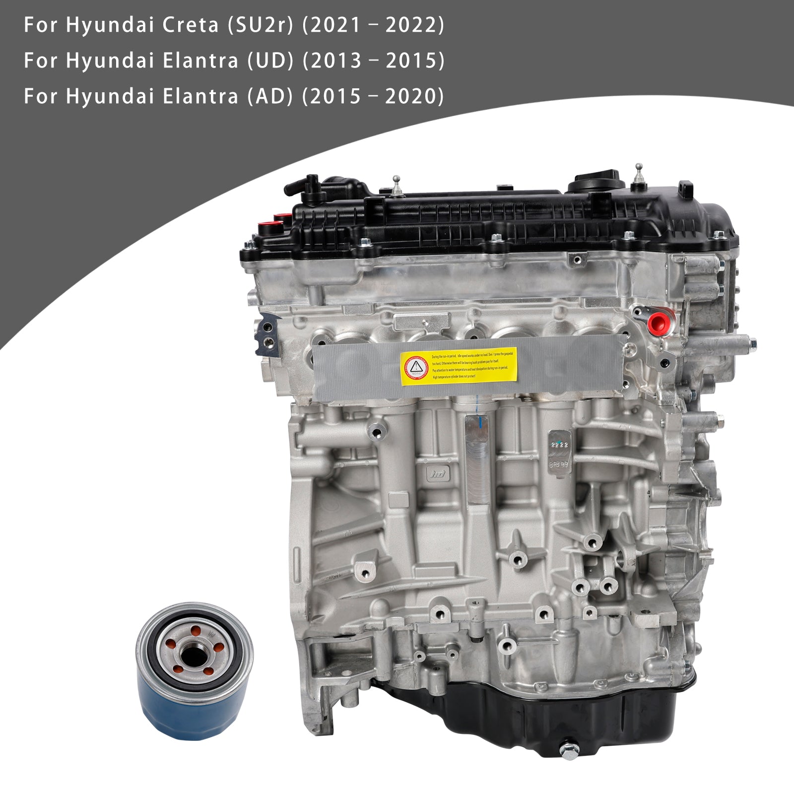 Kia 2012-2018 Forte G4NA 2.0L New Engine Assembly