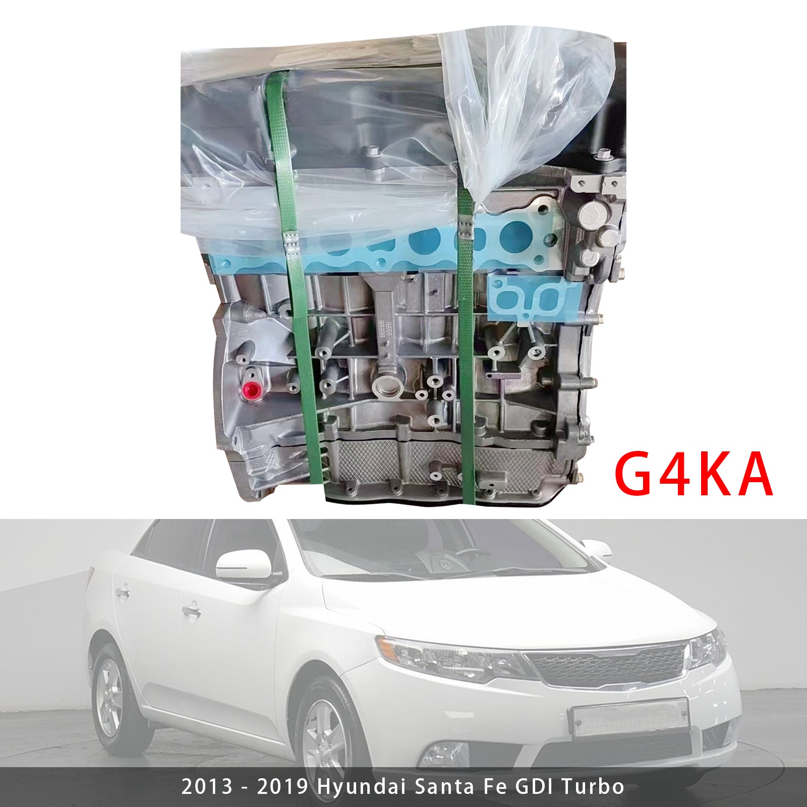 Hyundai Kia Optima Forte Sonata Sorrento Brand New G4KA Engine Assembly 2.0L