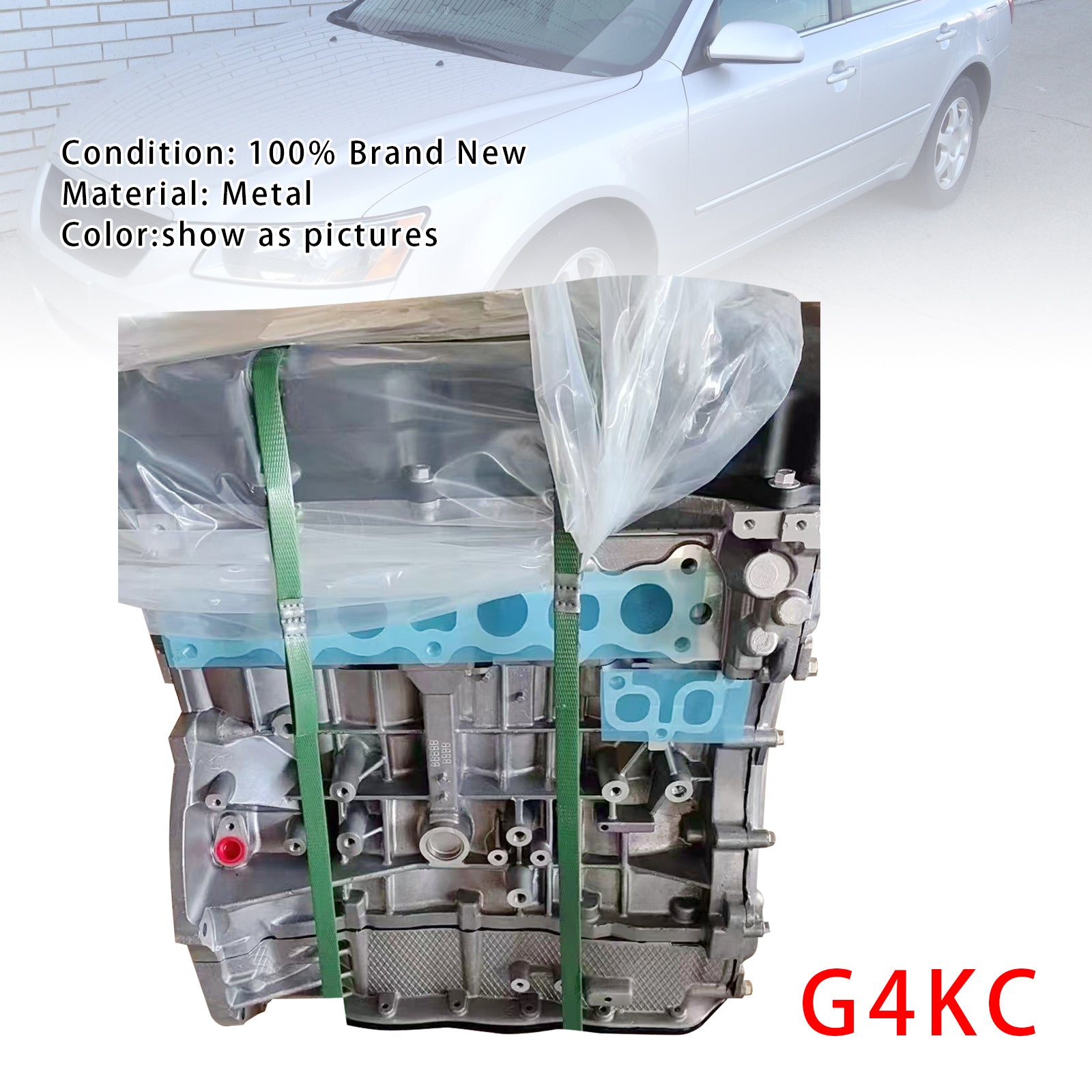 Hyundai Sonata 2006-2008 Brand New G4KC Engine Assembly 2.4L