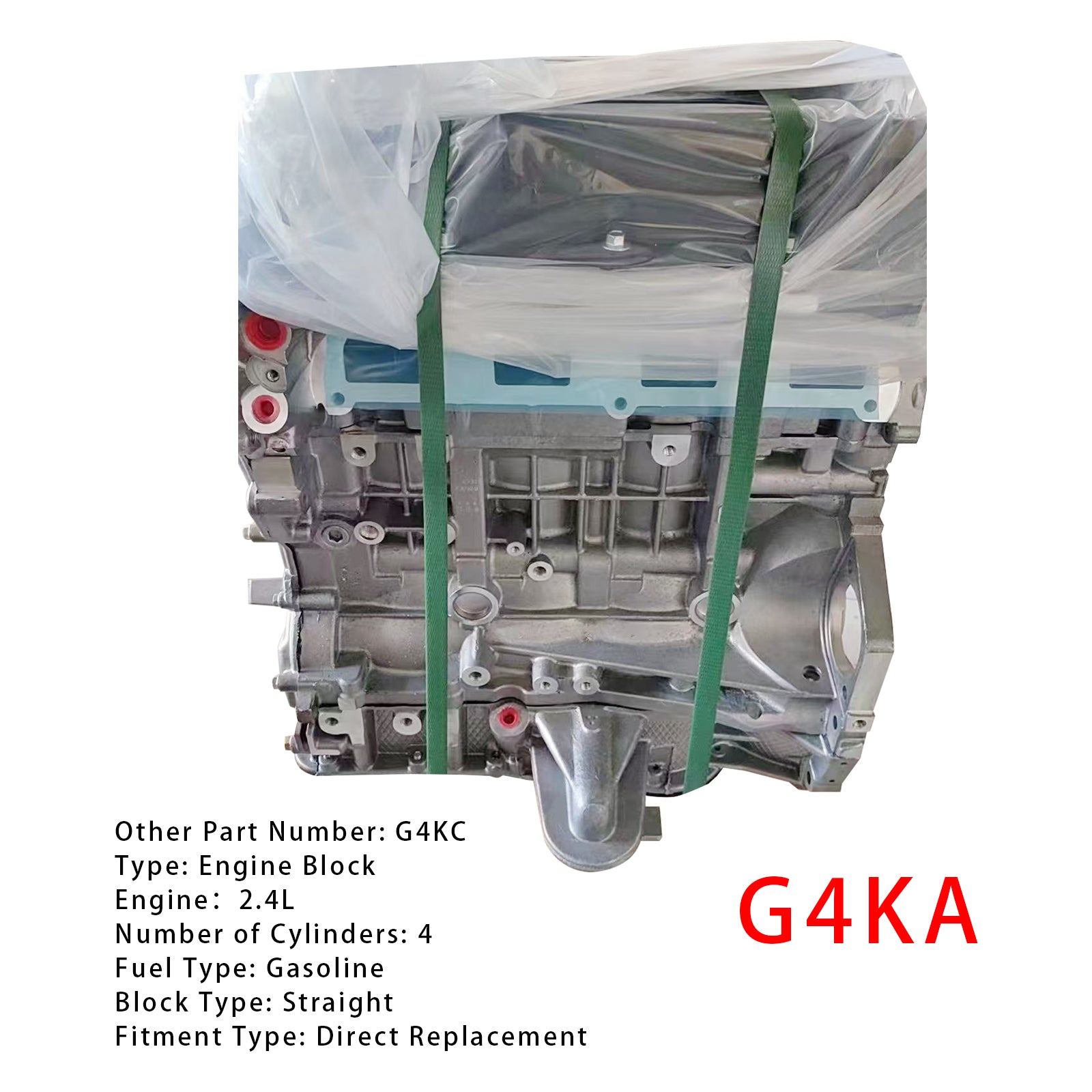 Hyundai Sonata 2006-2008 Brand New G4KC Engine Assembly 2.4L
