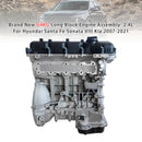 Brand New G4KG Long Block Engine Assembly 2.4L For Hyundai Santa Fe Sonata VIII Kia 2007-2021-7