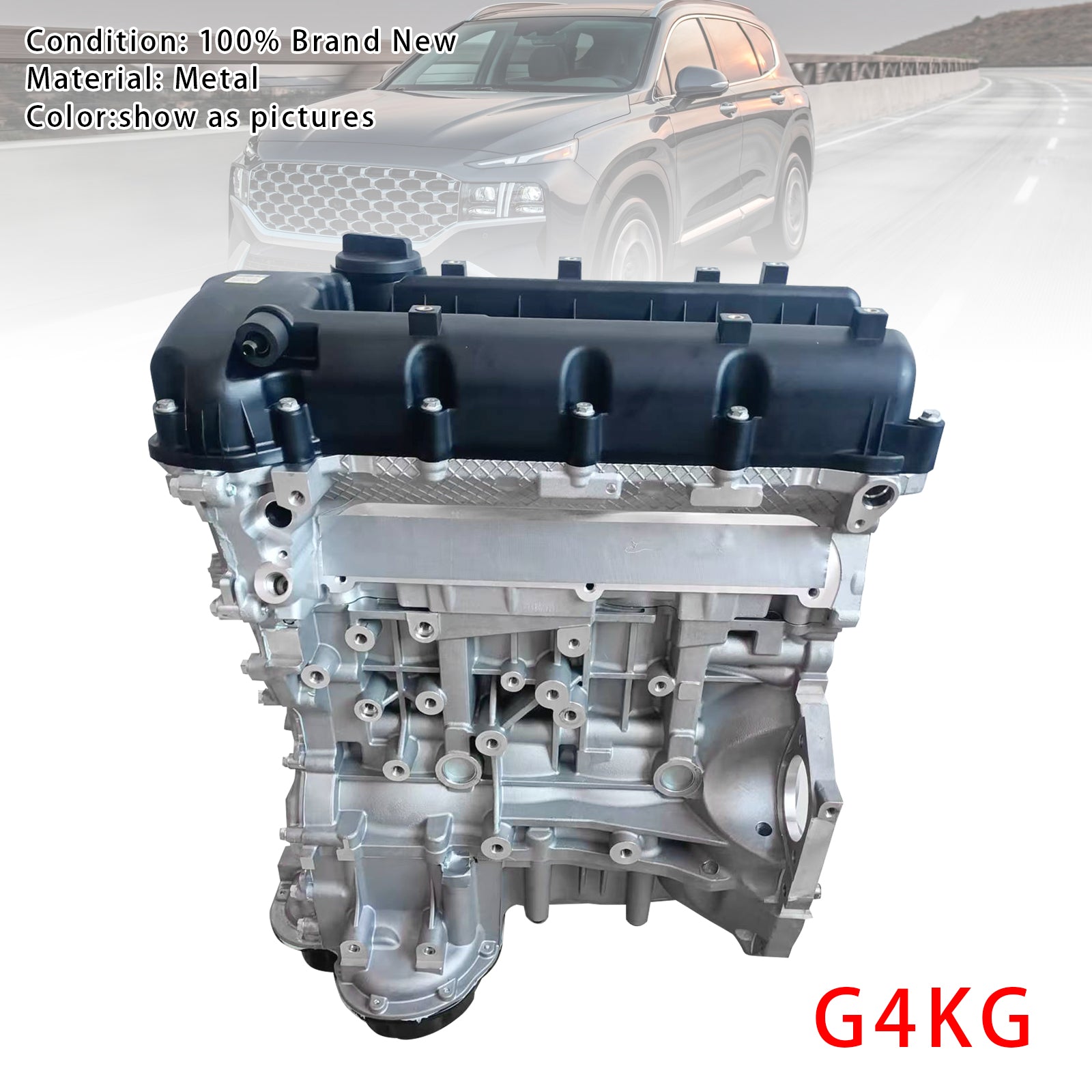 Hyundai Sonata VIII 2.4L Brand New G4KG Long Block Engine Assembly 2.4L