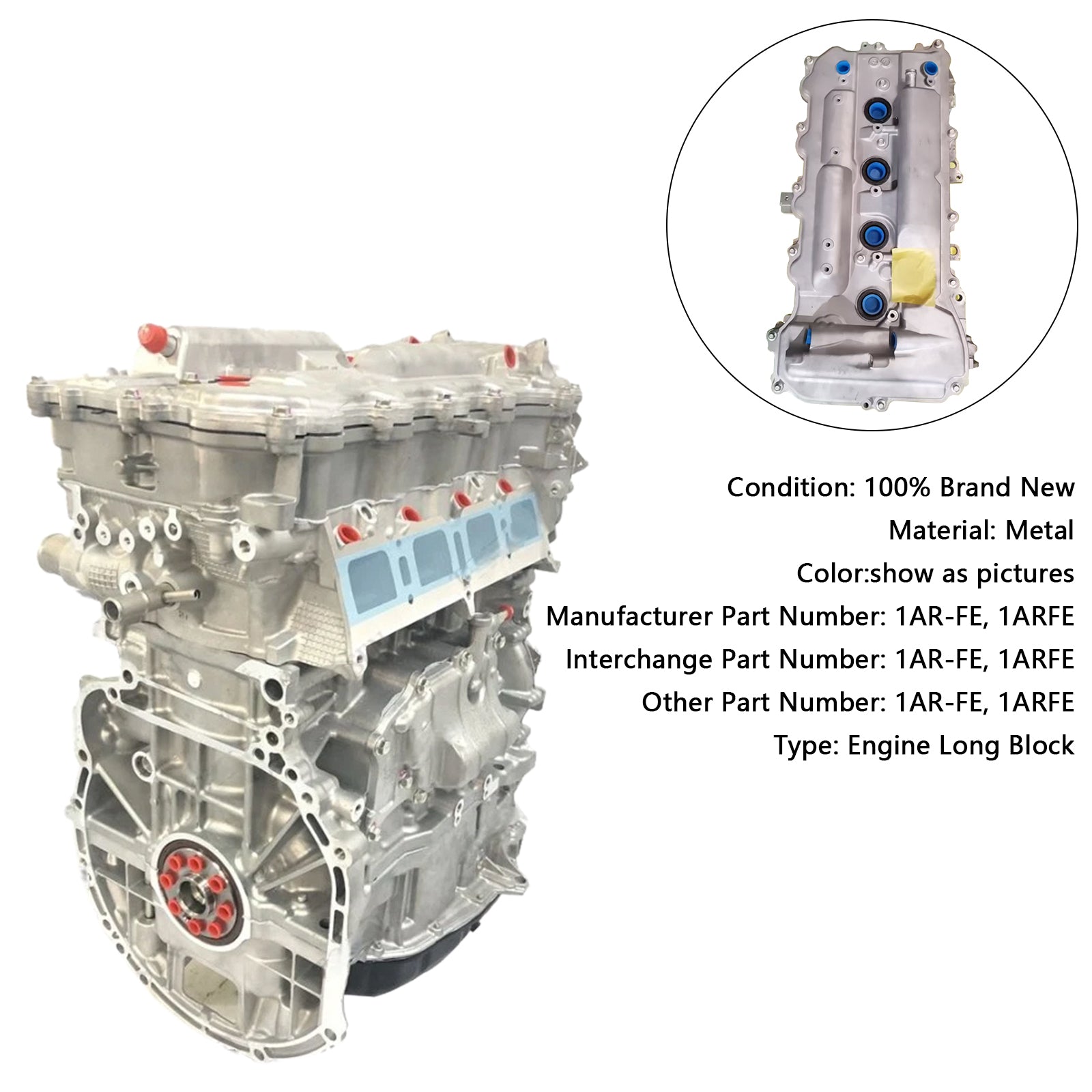 Toyota Venza Highlander 2009-2016 New 1AR-FE 1ARFE Engine Motor Dual VVT-i Engine