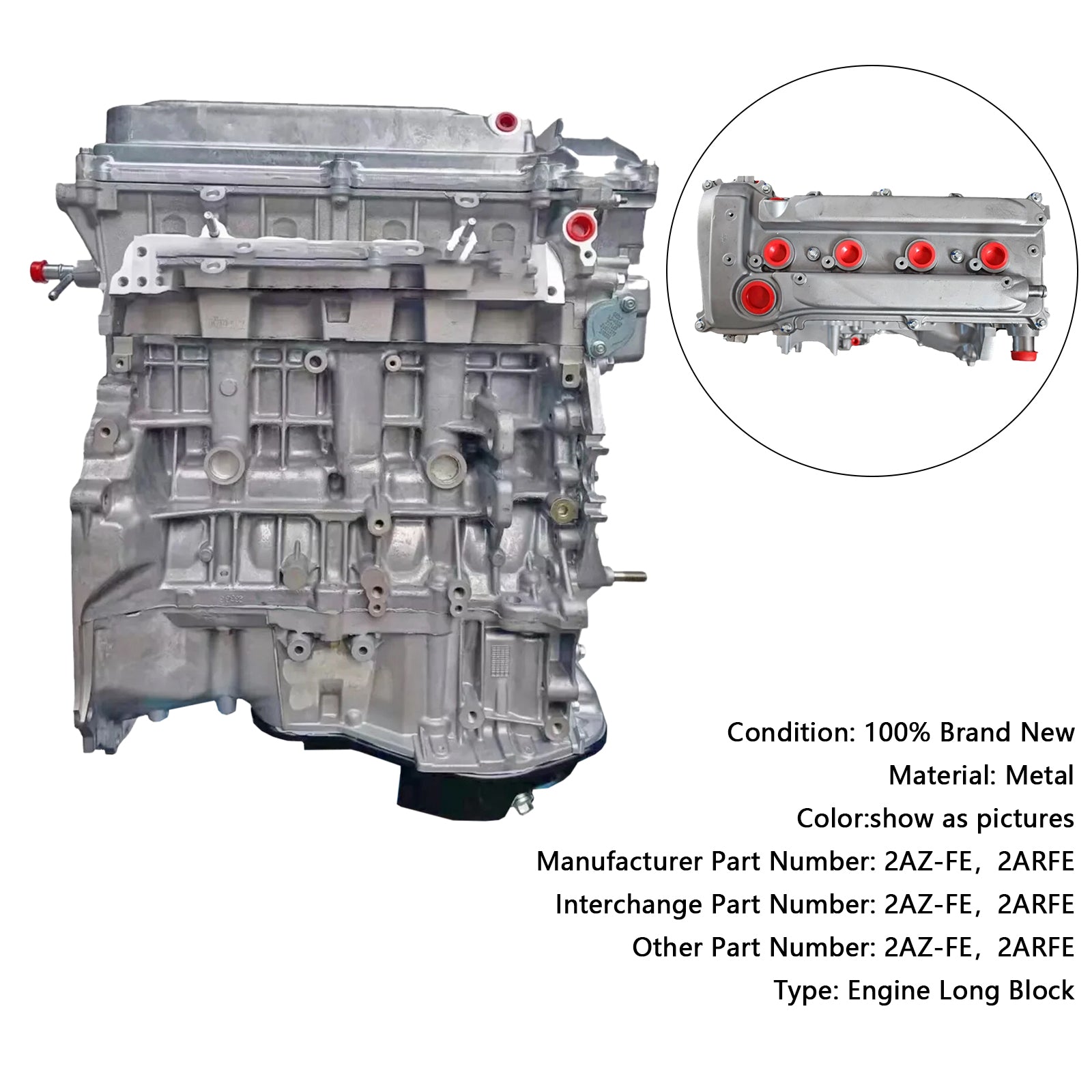 Toyota Camry 2002-2009  Brand New 2AZ-FE 2ARFE Engine Motor Assembly 2.4L