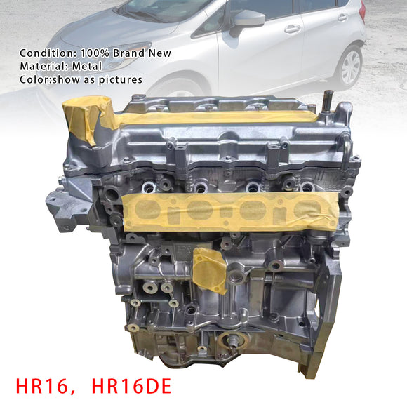 New HR16 HR16DE Motor Engine Assembly For Nissan Versa Note Cube 1.6L 2013-2019