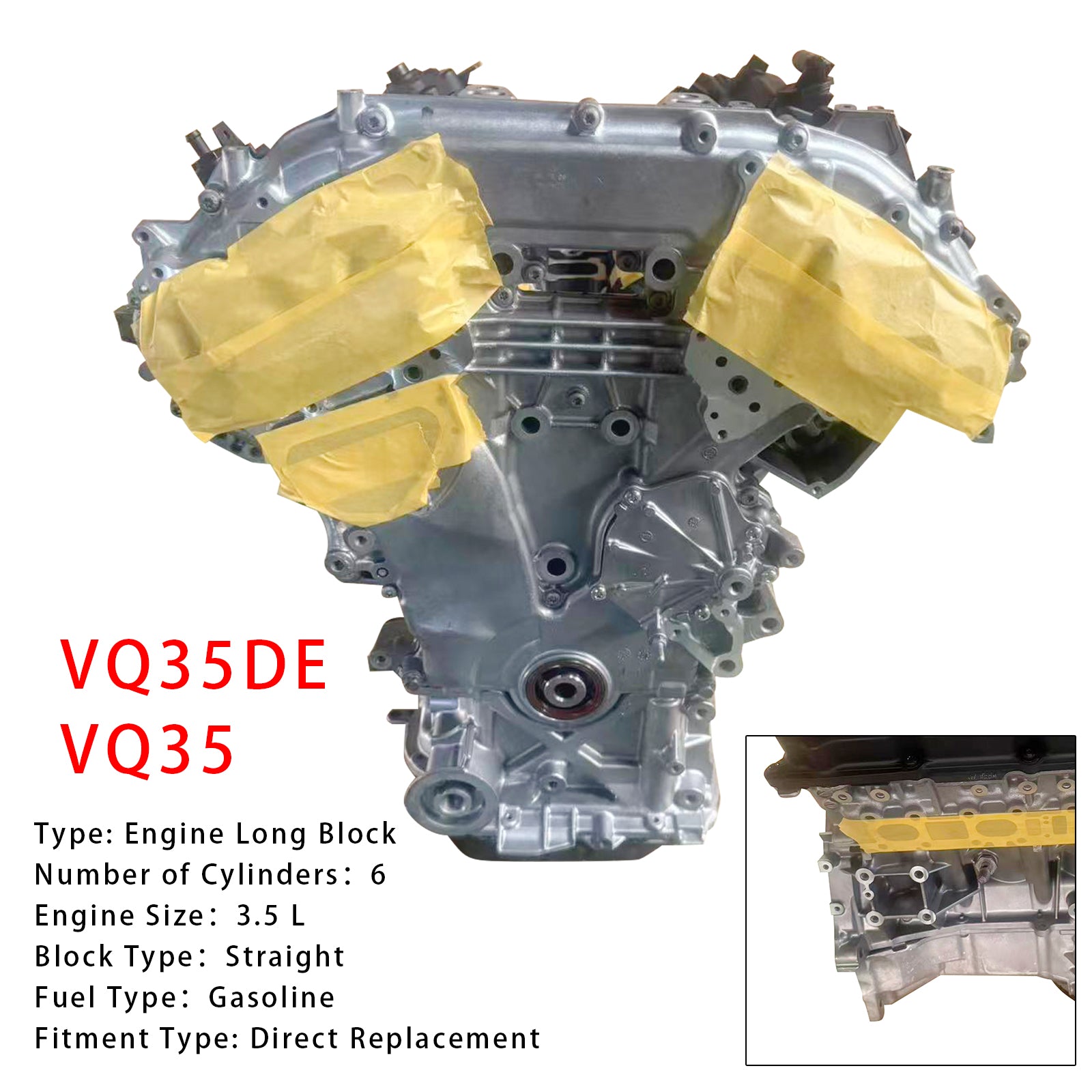 Nissan 350Z Infiniti G35 2005-2006 Brand New VQ35DE Motor Engine Block VQ35