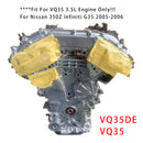 Brand New VQ35DE Motor Engine Block VQ35 For Nissan 350Z Infiniti G35 2005-2006-3