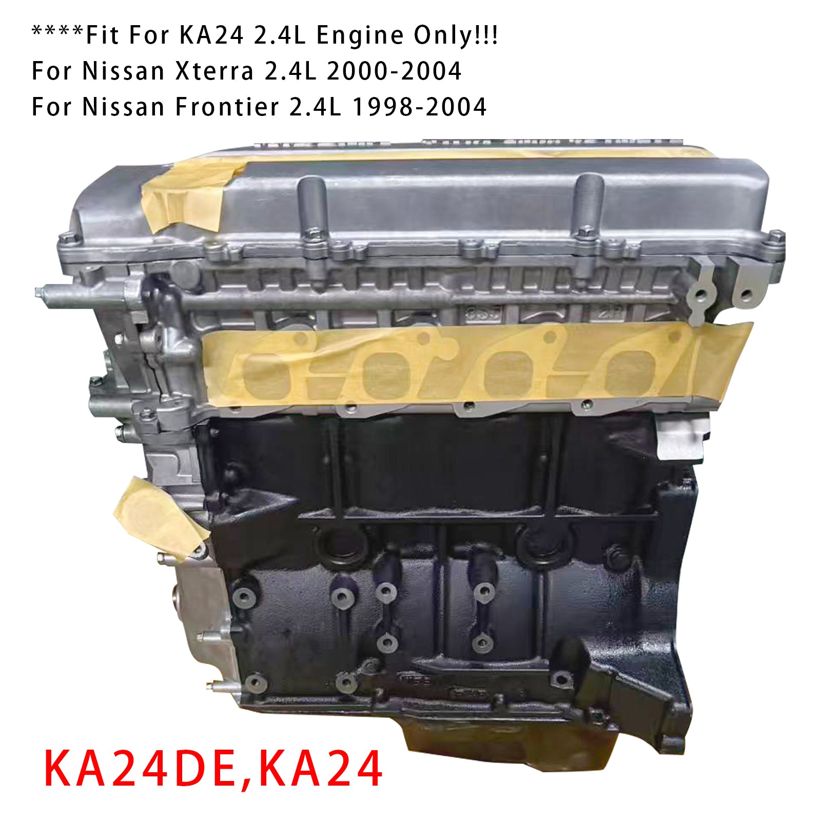 Nissan Frontier 2.4L 1998-2004 New KA24DE Motor Engine Block KA24