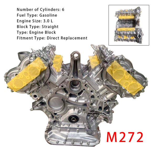 New M272 Engine Motor Assembly For Mercedes R171 SLK300 C300 RWD 3.0L 2006-2011