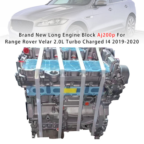 JAGUAR F-PACE 2019-2020 2.0L Brand New Long Engine Block Aj200p