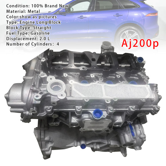 JAGUAR F-PACE 2019-2020 2.0L Brand New Long Engine Block Aj200p