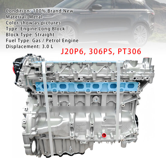 Brand New Long Engine Block AJ20P6 For Land Rover Range Rover P400 Jaguar AJ20P6 306PS PT306 3.0L