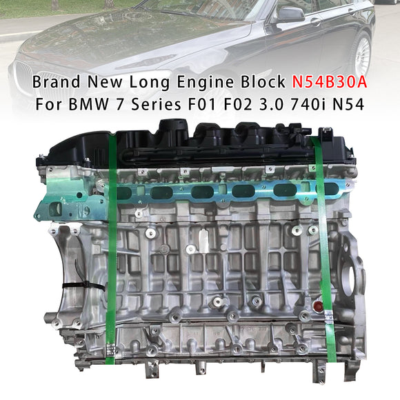 BMW 7 Series F01 F02 3.0 740i N54 Brand New Long Engine Block N54B30A