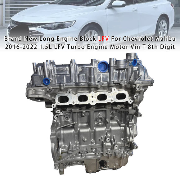 Chevrolet Malibu 2016-2022 1.5L LFV Turbo Engine Motor Vin T 8th Digit Brand New Long Engine Block LFV