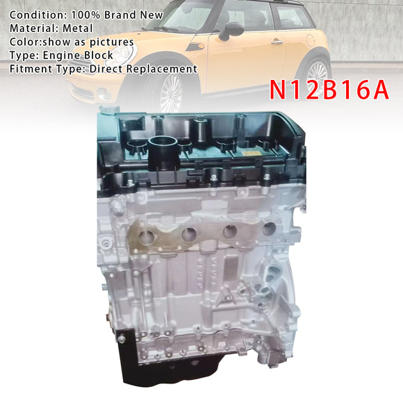 Mini Cooper R56 N12 Brand New Engine Motor Block N12B16A