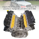 2015-2019 Jaguar XF / XFR-S 5.0L 4WD Engine Motor Assembly AJ133 Generic-12
