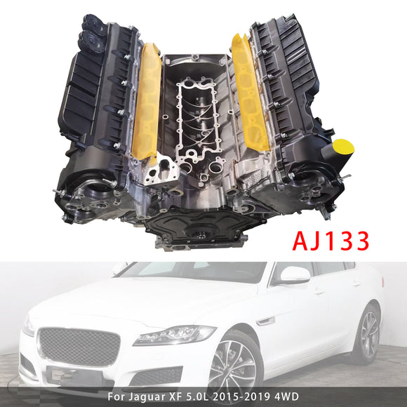 2015-2019 Jaguar XF / XFR-S 5.0L 4WD Engine Motor Assembly AJ133 Generic