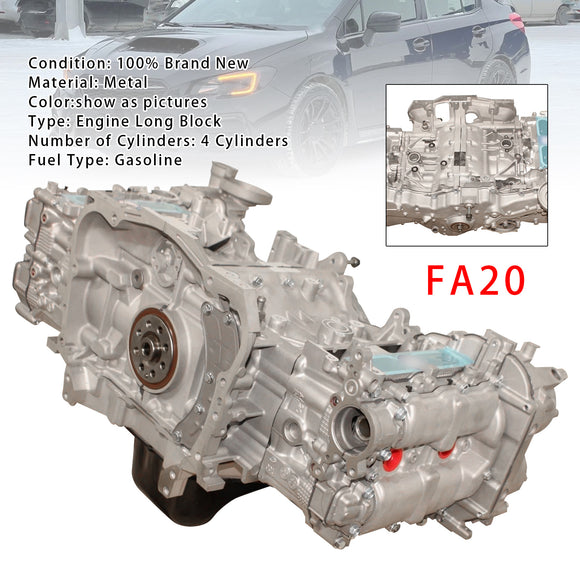 2015-2019 Subaru WRX 2.0L Turbo Brand New Engine Motor Assembly FA20 Generic