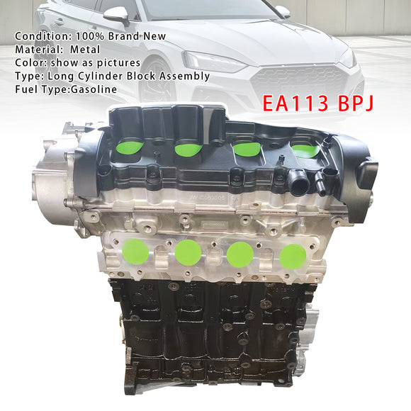 Audi EA113 BPJ Brand New Engine Motor Assembly Generic